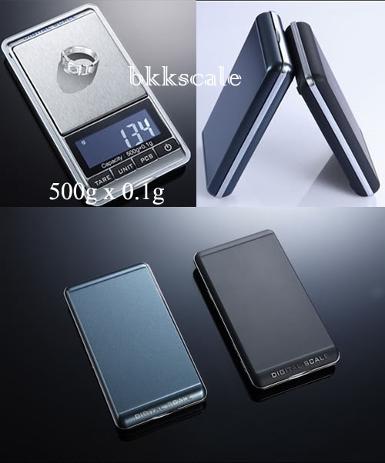 เครื่องชั่งดิจิตอล 500g x 0.1g ทศนิยม 1 ตำแหน่ง ชั่งทอง เงิน พลอย ฯลฯ